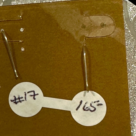 Authentic Turquoise and Sterling Silver Drop Earrings - Picture 3 of 5